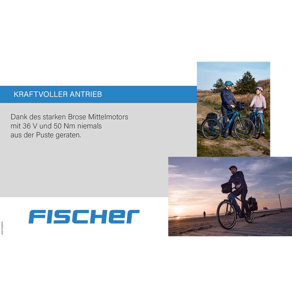 Fischer E-Bike Viator 5.0i Damen - Trekking Pedelec Mit Mittelmotor & Rahmenakku