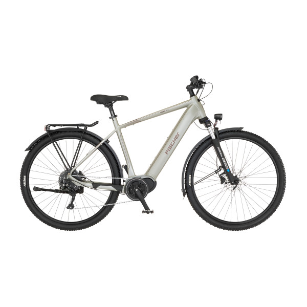 FISCHER TERRA 4.0i E-Bike - graualuminium, 28 Zoll, RH 55 cm, 630 Wh Generalüberholt (C)