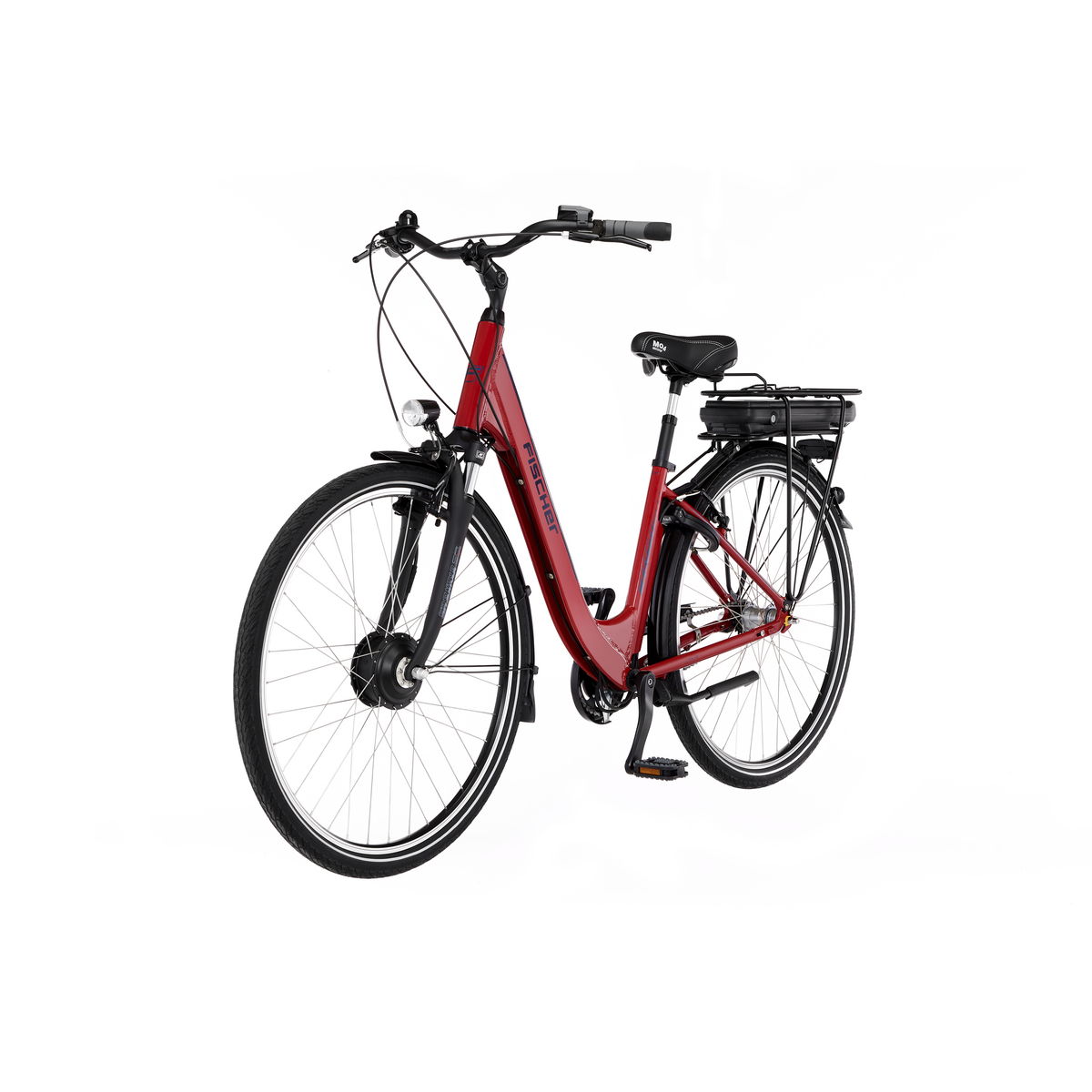 Fischer Cita 1.0, Bicicleta eléctrica para Hombre y Mujer, RH 44 cm, Motor  Delantero 32 NM, batería de 36 V, Rojo Brillante, 28 Pulgadas : :  Deportes y aire libre