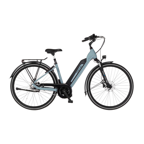 FISCHER City E-Bike CITA 2404 - graublau, RH 43 cm, 688 Wh