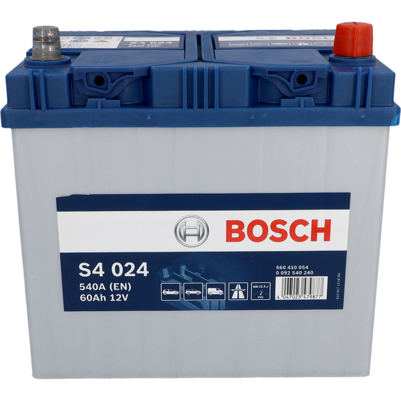BOSCH Autobatterie KSN (S4 004, Kapazität: 60 Ah, 12 V)