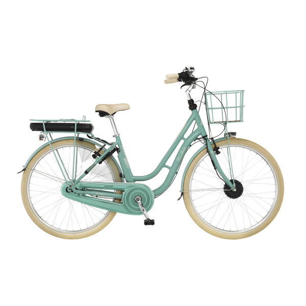 FISCHER CITA 3.0 RETRO E-Bike - türkis, 28 Zoll, RH 48 cm, 522 Wh Generalüberholt