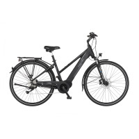 FISCHER Trekking E-Bike Viator 4.1i - schwarz matt, RH 44 cm, 28 Zoll, 504 Wh