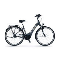 FISCHER City E-Bike CITA 5.0i - schiefergrau matt, 28 Zoll, RH 44 cm , 504 Wh Generalüberholt