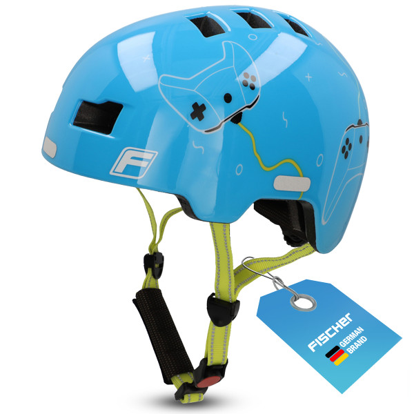 FISCHER Fahrradhelm PLUS+ BMX Kinder / Jugend Game - XS/S 48-54cm
