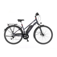 FISCHER Trekking E-Bike Viator 2.0 - anthrazit, RH 44 cm, 28 Zoll, 418 Wh