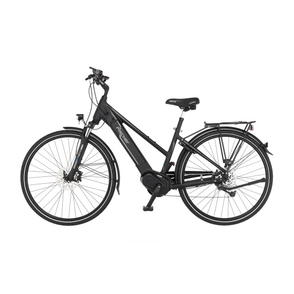 FISCHER Trekking E-Bike Viator 4.1i - schwarz matt, RH 44 cm, 28 Zoll, 504 Wh Generalüberholt