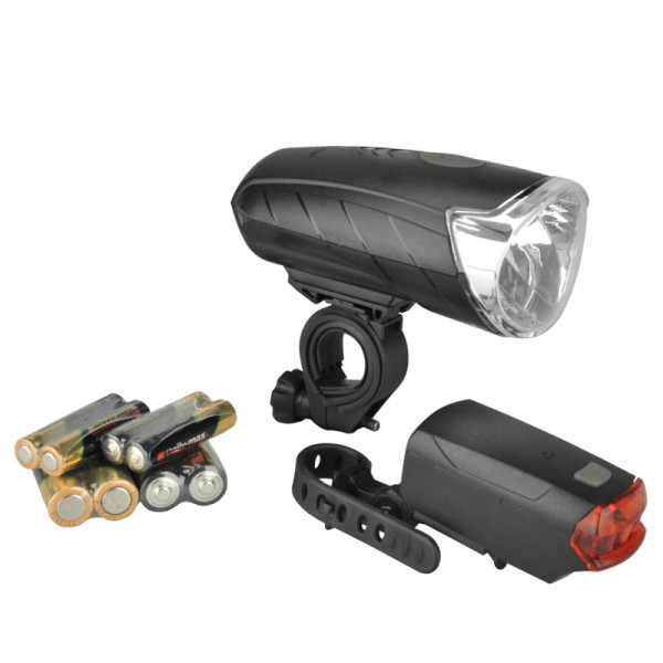 FISCHER Batterie LED-Beleuchtungs-Set 50/25/10 Lux