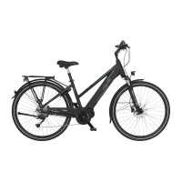 FISCHER Damen Trekking E-Bike VIATOR 4.0i - schwarz matt, 28 Zoll, RH 44 cm, 418 Wh, Generalüberholt