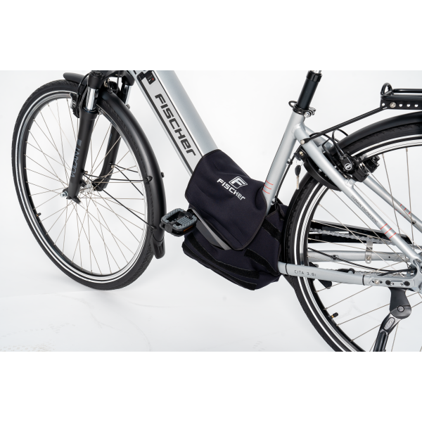 FISCHER Schutzhülle für E-Bike Pedelec Motor Mittelmotor, Neopren für Transport