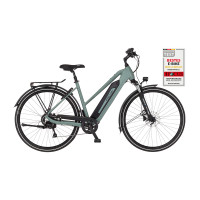 FISCHER Trekking E-Bike VIATOR 2.1 ACTIVE - grün, 28 Zoll, RH 50 cm, 459 Wh
