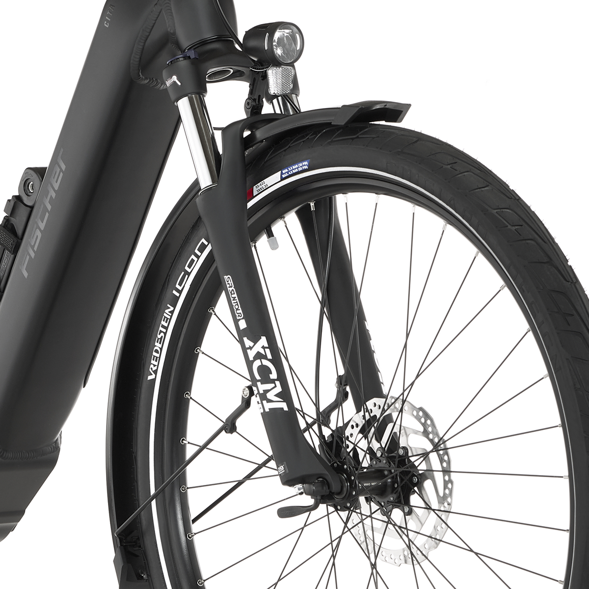 FISCHER City E-Bike Cita 8.0i - schwarz, RH 43 cm, 28 Zoll, 711 Wh | FISCHER