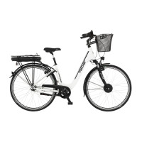 FISCHER CITA ECU 2200 E-Bike - weiß matt, 28 Zoll, RH 44 cm, 418 Generalüberholt (C)
