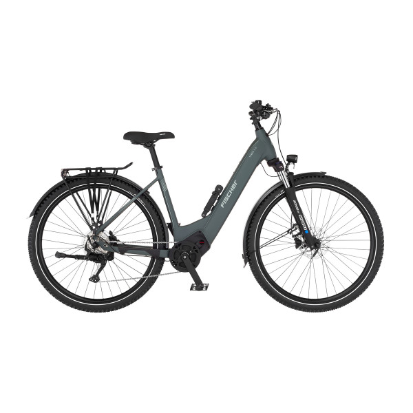 FISCHER TERRA 6.8i ULTIMATE E-Bike - grün matt, 28 Zoll, RH 43 cm, 711 Wh