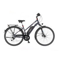 FISCHER Trekking E-Bike Viator 2.0 - dunkel anthrazit matt, RH 44 cm, 28 Zoll, 422 Wh