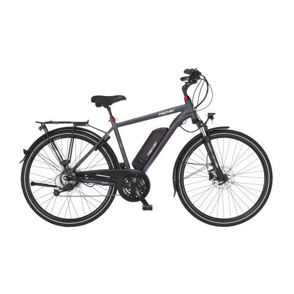 FISCHER VIATOR ET 2222 E-Bike - dunkel anthrazit matt, 28 Zoll, RH 50 cm, 557 Wh Generalüberholt