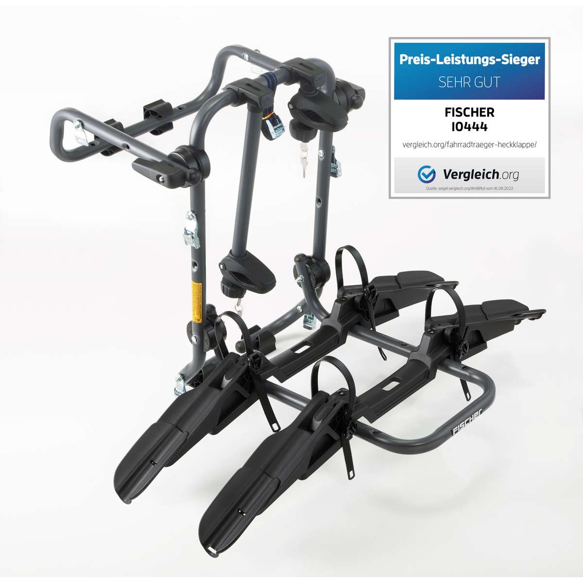 FISCHER Heck-Fahrradtrger fr 2 Fahrrder - vormontiert und faltbar |  FISCHER Hecktrger | Hecktrger | Aufbewahrung & Transport | Fahrradzubehr  | FISCHER-BIKE.COM