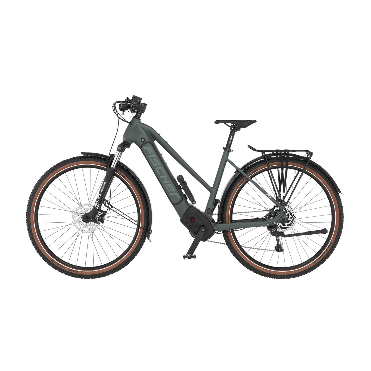 FISCHER TERRA T100 E-Bike - green, 28, RH 45 cm, 711