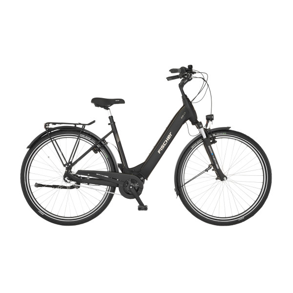 FISCHER CITA 2.2i E-Bike - schwarz matt, 28 Zoll, RH 43 cm, 522 Wh Generalüberholt