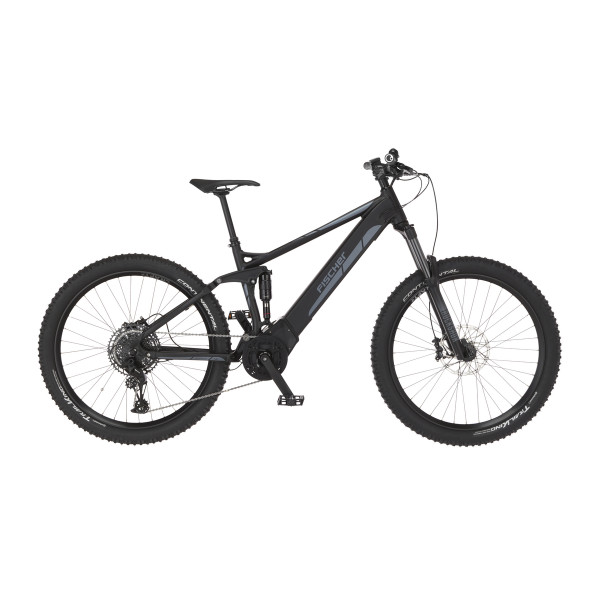 FISCHER E-Mountainbike MONTIS 6.0i Fully, E-Bike MTB - schwarz matt, 27,5 Zoll, RH 44 cm, 504 Wh