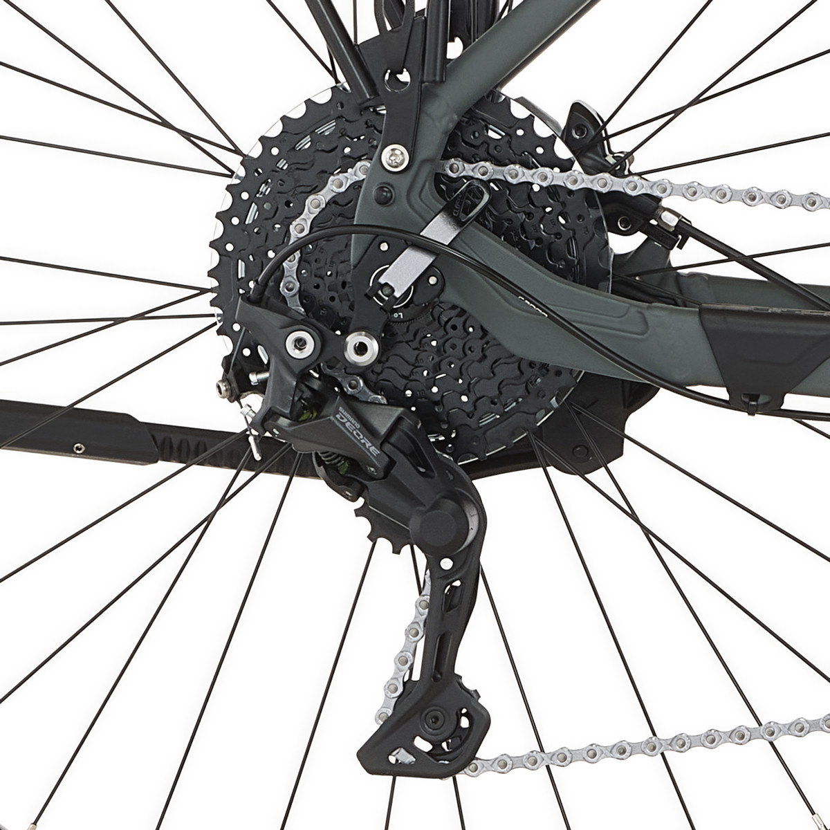 FISCHER TERRA T100 E-Bike - green, 28, RH 45 cm, 711