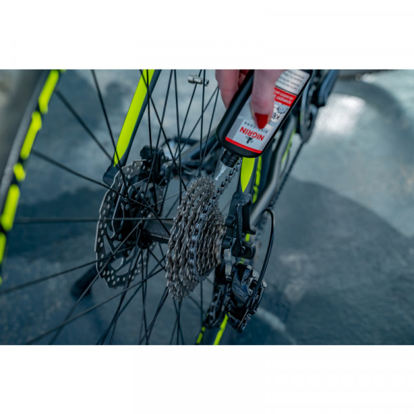 NIGRIN BIKE-CARE E-Bike Ketten-Öl 100 ml MTB Pedelec Fahrrad Öl Schmieröl