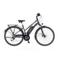 FISCHER VIATOR 2.0 E-Bike - dunkel anthrazit matt, 28 Zoll, RH 44 cm, 422 Wh Generalüberholt