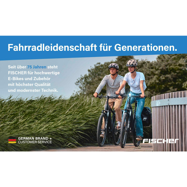 FISCHER Fahrradschlauch 28/29 breit AV