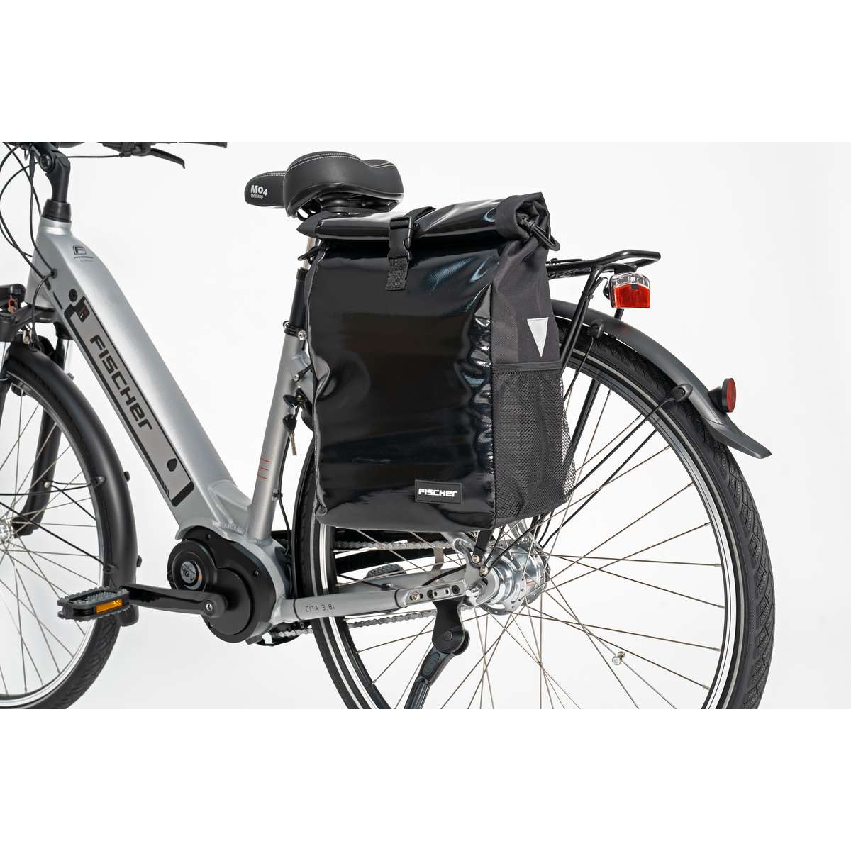 FISCHER Gepcktrgertasche Kurier schwarz | FISCHER-BIKE.COM