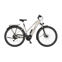FISCHER Trekking E-Bike Viator 7.0i - hellgrau, RH 50 cm, 28 Zoll, 630 Wh