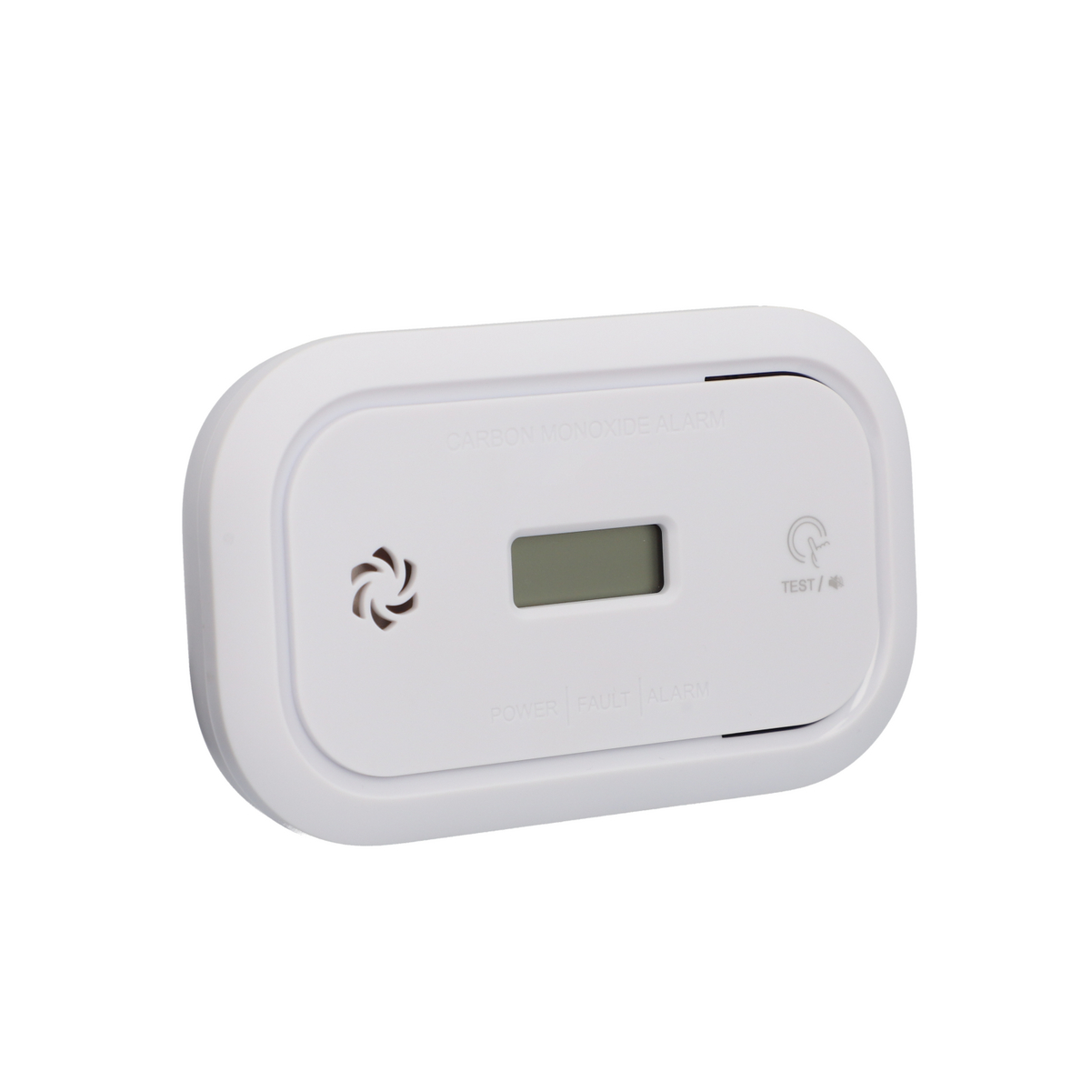 UNITEC® Kohlenmonoxidmelder mit Display weiss