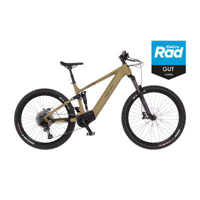E-MTB E-Bike MONTIS 10.0i Fully ULTIMATE oliv, RH 46 cm, 711 Wh