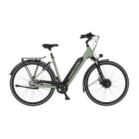 FISCHER City E-Bike CITA 2403 - grün, RH 43 cm, 459 Wh