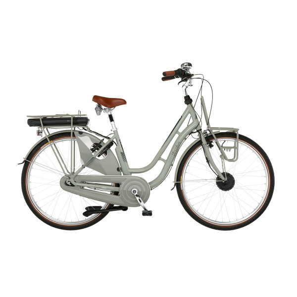 FISCHER CITA 3.8 RETRO E-Bike - steingrau, 28 Zoll, RH 48 cm, 522 Wh Generalüberholt (C)