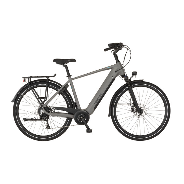 FISCHER Trekking E-Bike VIATOR MOVE 01 - grau matt, 28 Zoll, RH 52 cm, 474 Wh Generalüberholt