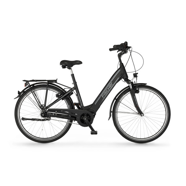 FISCHER City E-Bike Cita 4.1i - schwarz matt, RH 44 cm, 28 Zoll, 504 Wh