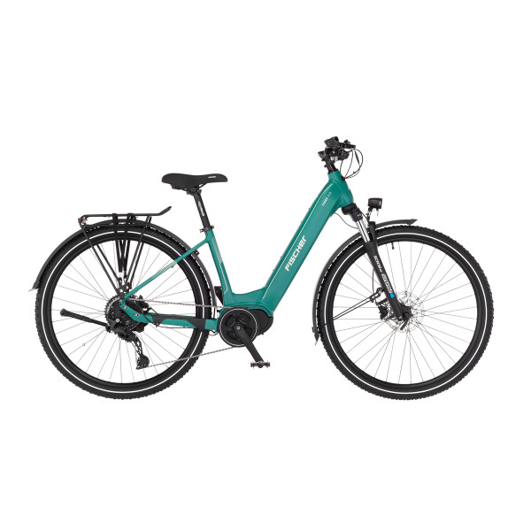 FISCHER TERRA 4.0i E-Bike - Sea green matt, 29 Zoll, RH 43 cm, 630Wh