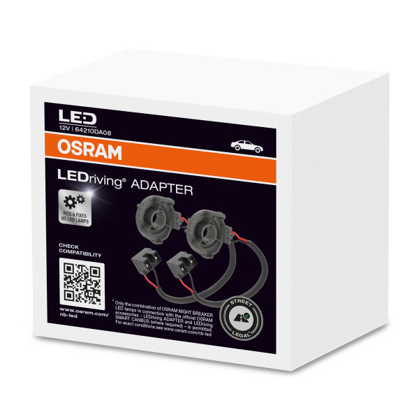 OSRAM LEDriving Adapter H7-LED 64210DA08 2x