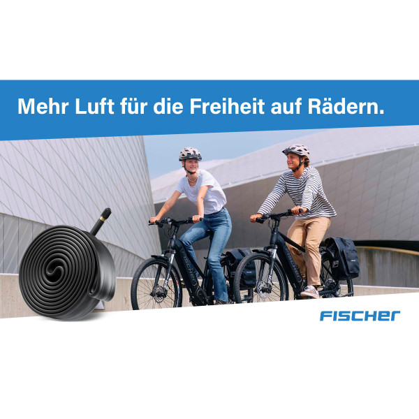 FISCHER Fahrradschlauch 28/29 breit AV