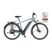 FISCHER Trekking E-Bike VIATOR 2.1 ACTIVE - grün, 28 Zoll, RH 55 cm, 459 Wh