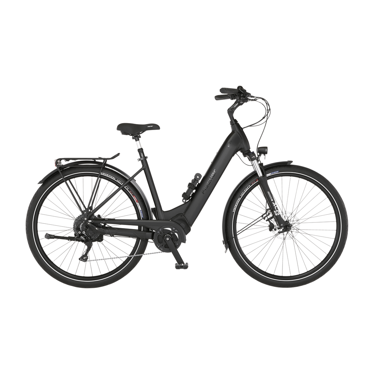 schwarz, FISCHER Cita 28 cm, RH E-Bike | City Wh FISCHER Zoll, 43 - 711 8.0i