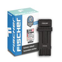 FISCHER Faltschloss PROTEC PLUS+ - Länge 85cm mit Halter