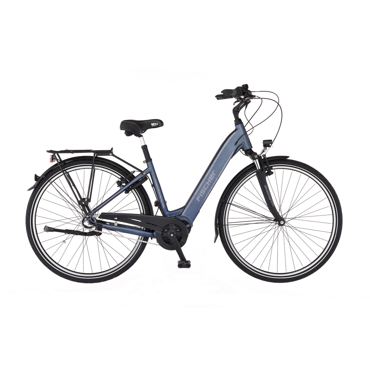 FISCHER City E-Bike CITA 2.1i, saphirblau matt, 28 Zoll, RH 41 cm , 418 Wh