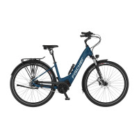 FISCHER CITA U100 E-Bike - deep blue, 28 Zoll, RH 43 cm, 711 Wh Generalüberholt