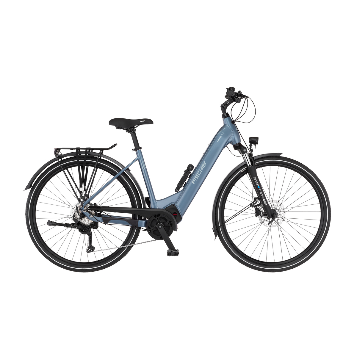 FISCHER VIATOR 6.8i E-Bike ULTIMATE - Shadow blue matt, 28 Zoll, RH 43 cm, 711 Wh