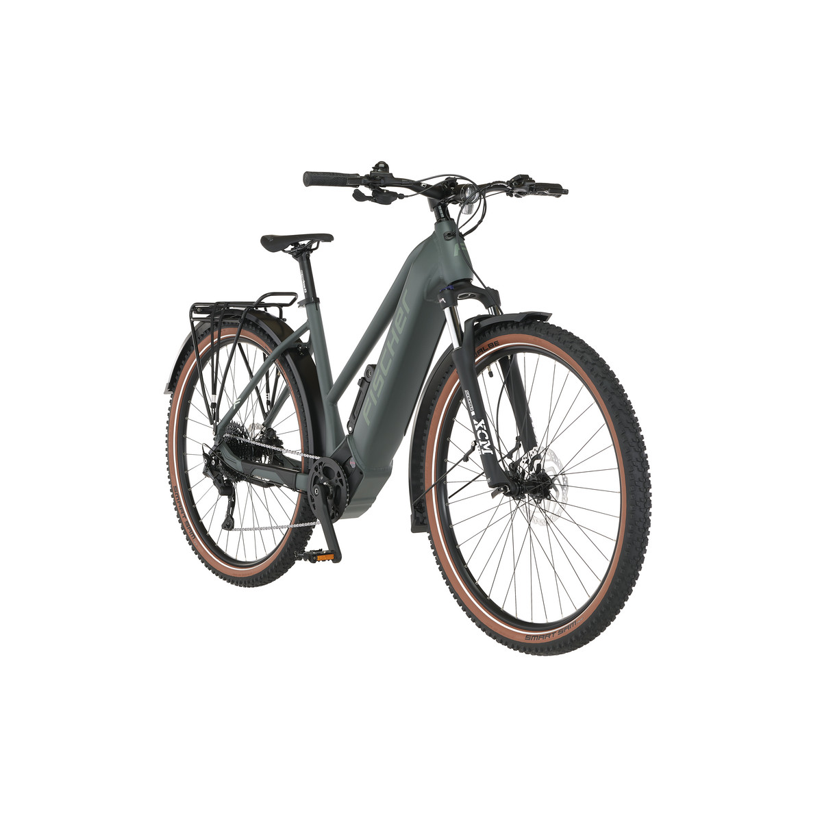 FISCHER TERRA T100 E-Bike - green, 28, RH 45 cm, 711