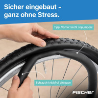 Vorschau: FISCHER Fahrradschlauch 20 breit DV Vorschau: FISCHER Fahrradschlauch 20 breit DV