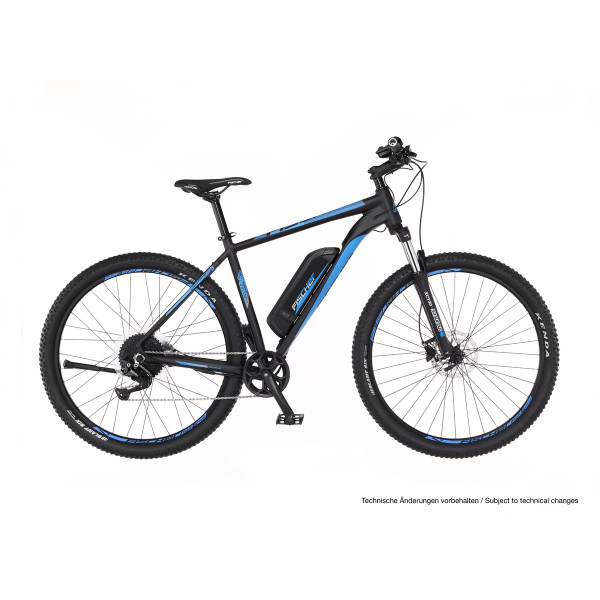 FISCHER E-MTB MONTIS EM 1724.1, E-Bike MTB - schwarz, 29 Zoll, RH 51 cm, 557 Wh Generalüberholt