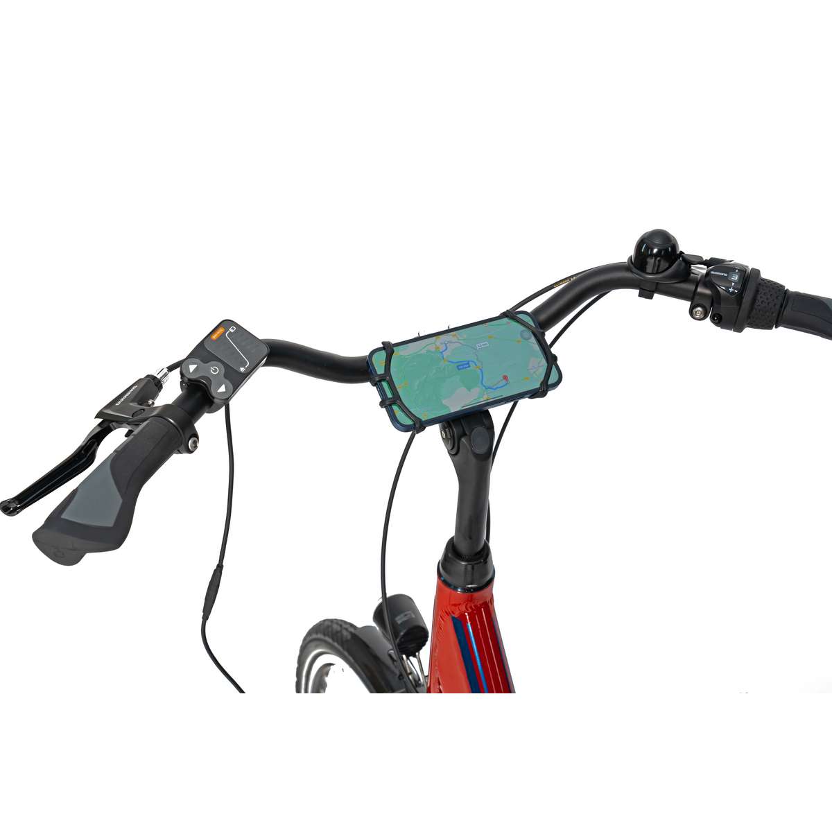 Porte Smartphone Guidon Universel Mongoora Universel - Fixation Guidon Rotation 360° Support Téléphone Vélo