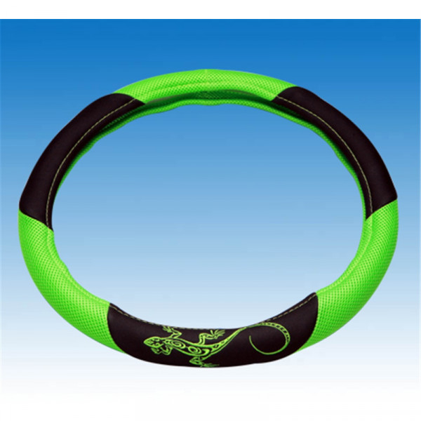 cartrend Lenkradhülle Reptilia grasgrün